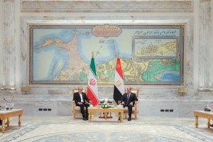 دیدار با رئیس‌جمهور مصر