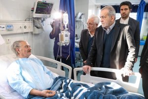 بازدید دکتر پزشکیان از مرکز تشخیصی درمان قلب بجنورد