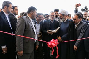 Pezeshkian inaugurates wastewater treatment plant at Khorasan Petrochemical Company