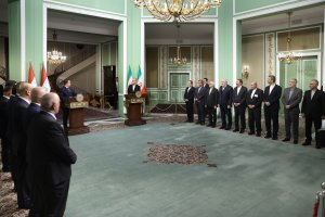Pezeshkian, Al Sudani hold joint press conference
