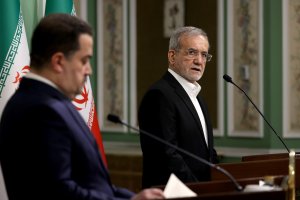 نشست مطبوعاتی مشترک رئیس جمهور با نخست وزیر عراق