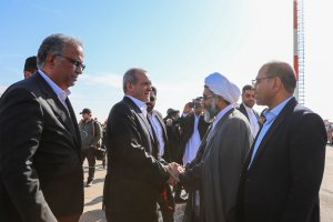 President arrives in Zabol