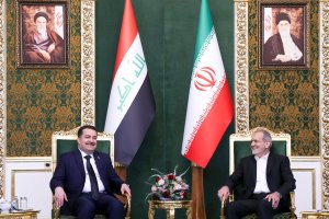 دیدار رئیس جمهور و نخست وزیر عراق