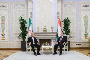 دیدار روسای جمهور ایران و تاجیکستان