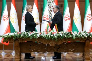 امضای اسناد همکاری میان ایران و تاجیکستان