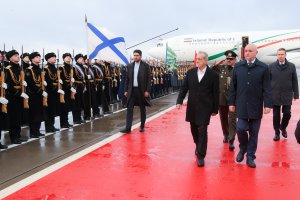 Iran’s president arrives in Russia on official visit 


