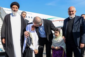 ورود رئیس جمهور به شهر اهواز