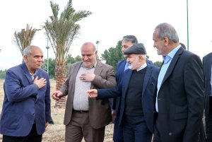 بازدید دکتر پزشکیان از محلات محروم، مناطق حاشیه‌ای و روستای برومی در اهواز