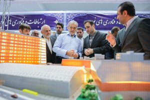 بازدید رئیس جمهور و جمعی از اعضای دولت از نمایشگاه «پیشگامان پیشرفت»