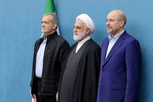 نشست مشترک سران و جمعی از مسئولان سه قوه