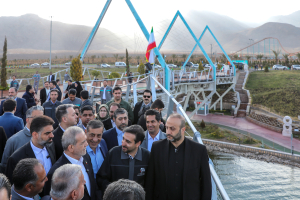 Inauguration of Gohar Park Tourist Village in Sirjan