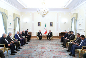 دیدار رئیس و اعضای شورای رهبری حماس با رئیس جمهور