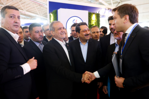 بازدید از سومین نمایشگاه بین المللی تجارت با اوراسیا