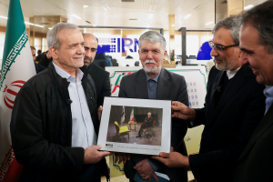 President pays visit to IRNA 