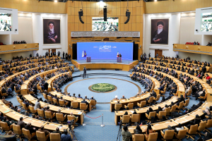 Pezeshkian attends ceremony honoring anniversary of Imam Khomeini Relief Foundation 