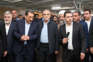 President Pezeshkian visits 2 manufacturing units in Qarchak County


