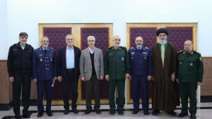 President Pezeshkian meets with top commanders of Iran Armed Forces