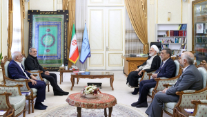 Iran president meets Judiciary chief during Nowruz visit 