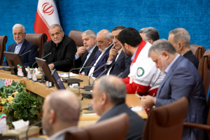 President meets members of central headquarters for Nowruz travel coordination

