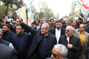 حضور در راهپیمایی روز جهانی قدس