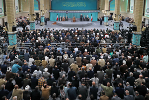 دیدار مسئولان نظام، سفرای کشورهای اسلامی و جمعی از قشرهای مختلف مردم با رهبر معظم انقلاب اسلامی به مناسبت عید فطر