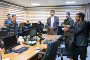 بازدید معاون ارتباطات و اطلاع رسانی دفتر رییس جمهور از خبرگزاری کار ایران(ایلنا)