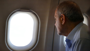 President flies to Shahid Rajaee Port for aerial inspection of fire incident
