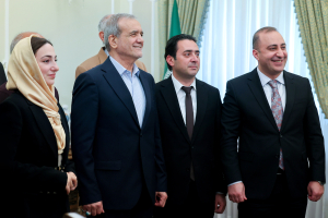 گفتگو با شبکه تلویزیون دولتی جمهوری آذربایجان