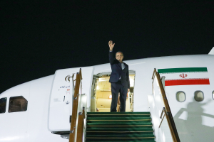 دکتر پزشکیان باکو را به مقصد تهران ترک کرد 
