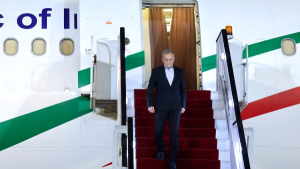 President Pezeshkian back in Tehran from Baku