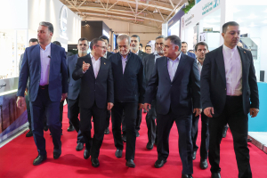 President Pezeshkian tours Iran Oil Show 2025

