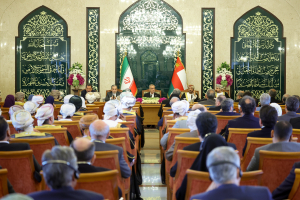 President Pezeshkian attends Iran-Oman economic players meeting