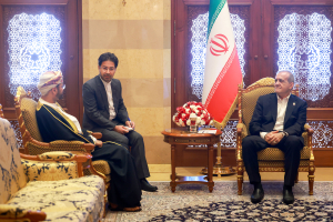 Iran president meets with Oman foreign minister