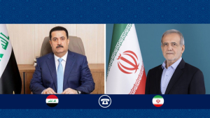الدکتور بزشکیان: تکوین الوحدة و التماسك فی الأمة الاسلامیة جمعاء قدیکون ممهدا للارادة الجماعیة من أجل ایقاف جرائم الکیان الصهیونی فی قطاع غزة/ محمد شیاع السودانی: نؤکد علی استمرار التعاون و التناغم و الانسجام بین جمیع الدول الاسلامیة