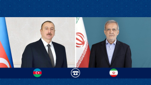 Presidents of Iran, Azerbaijan emphasize expansion of brotherly ties  

