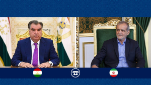 Iran, Tajikistan emphasize determination to strengthen strategic relations

