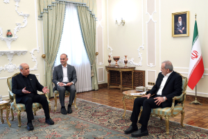 دیدار معاون دبیرکل جبهه مردمی برای آزادی فلسطین با رئیس جمهور