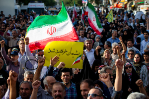 Pezeshkian joins protest against US attack on Iran nuclear sites