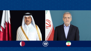 تفقد الدکتور بزشکیان قطر حکومة و شعبا/ أکد أمیر قطر علی تطویر العلاقات الثنائیة بین البلدین