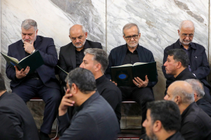 حضور در مراسم بزرگداشت شهادت سرلشکر شهید محمد کاظمی