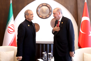 دیدار روسای جمهور ایران و ترکیه