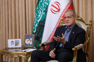 Iran president urges US to stop warmongering by its ally, Israeli regime