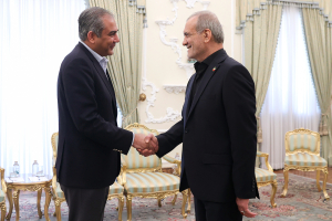 دیدار وزیر کشور پاکستان با رئیس‌جمهور