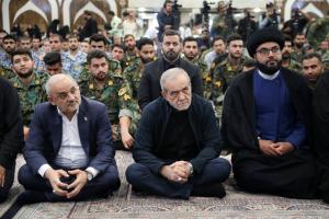 President Pezeshkian attends ceremony commemorating police martyrs