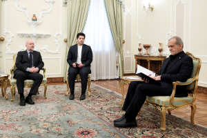 تسلیم استوارنامه سفرای کشورها به رئیس جمهور