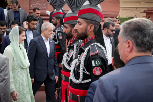 Iran president departs Lahore for Islamabad