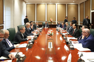 دیدار روسای مجلس سنا و ملی پاکستان با رئیس جمهور