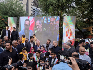 حضور دکتر پزشکیان در آیین گرامیداشت یاد شهدای خردسال تجاوز رژیم صهیونیستی

