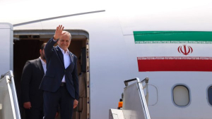 President Pezeshkian leaves Tehran for official visit to Armenia