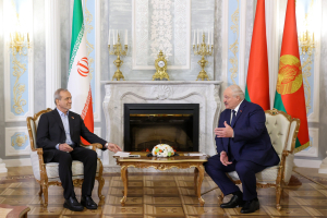 Iranian, Belarusian presidents meet in Minsk